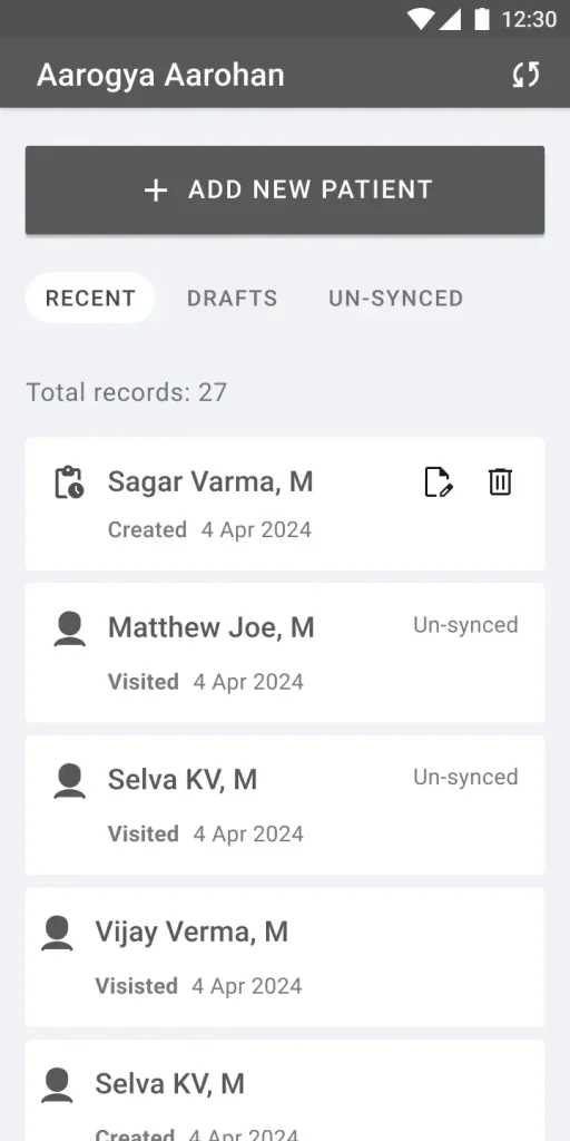 Wireframe — Alternative layout option